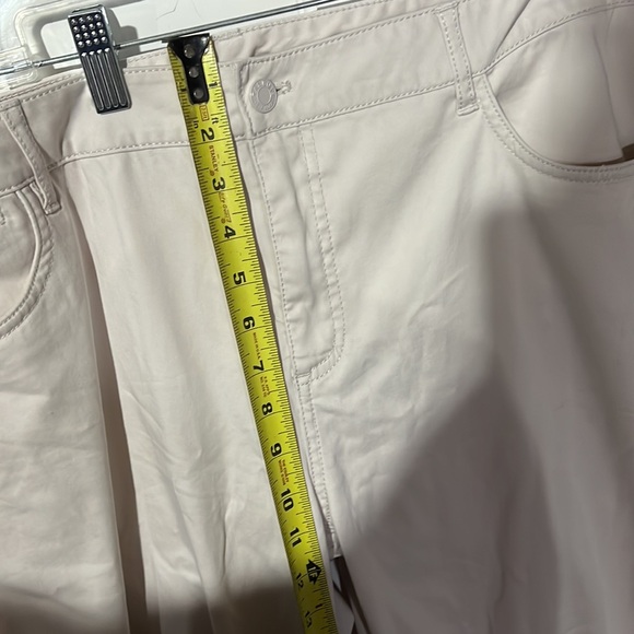 Talbots Heritage Straight Khaki Pants Off White Size 18W NWT Office Careerwear - Picture 7 of 7